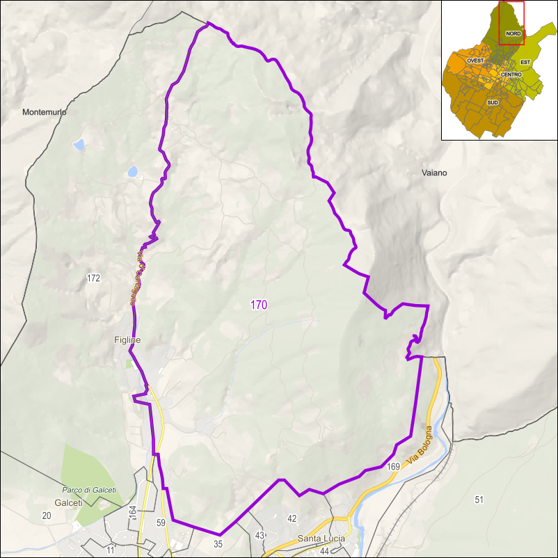 Perimetro della sezione 170