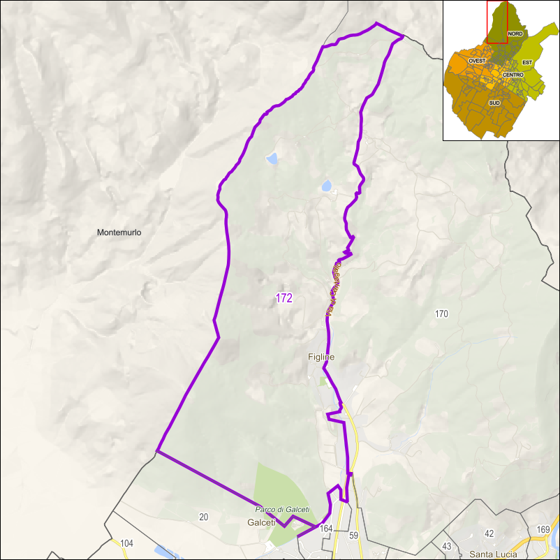 Perimetro della sezione 172