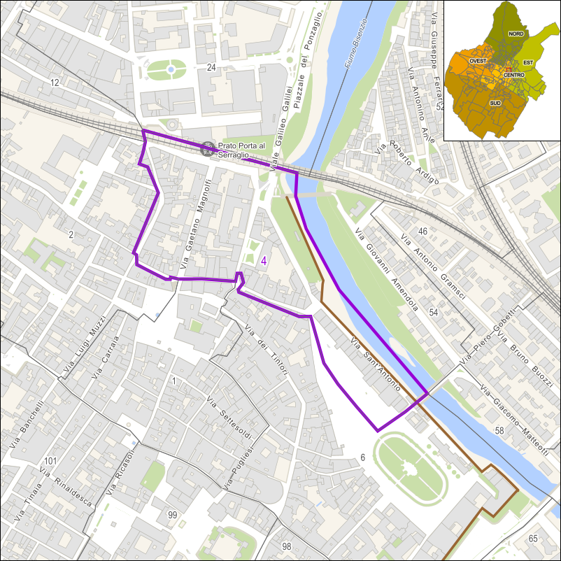 Perimetro della sezione 4