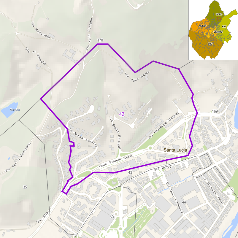 Perimetro della sezione 42