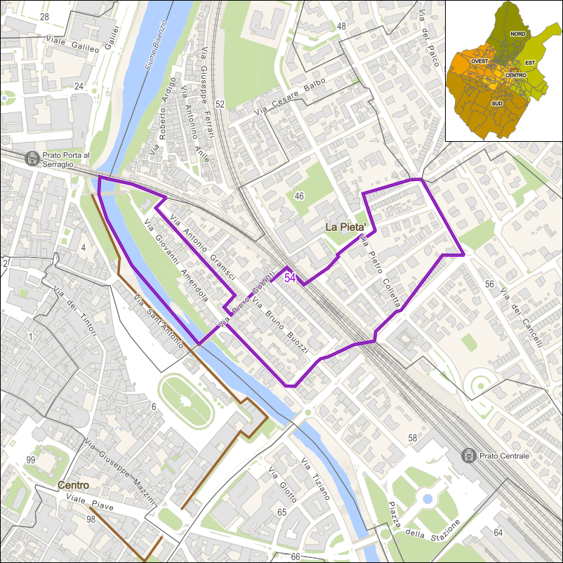Perimetro della sezione 54