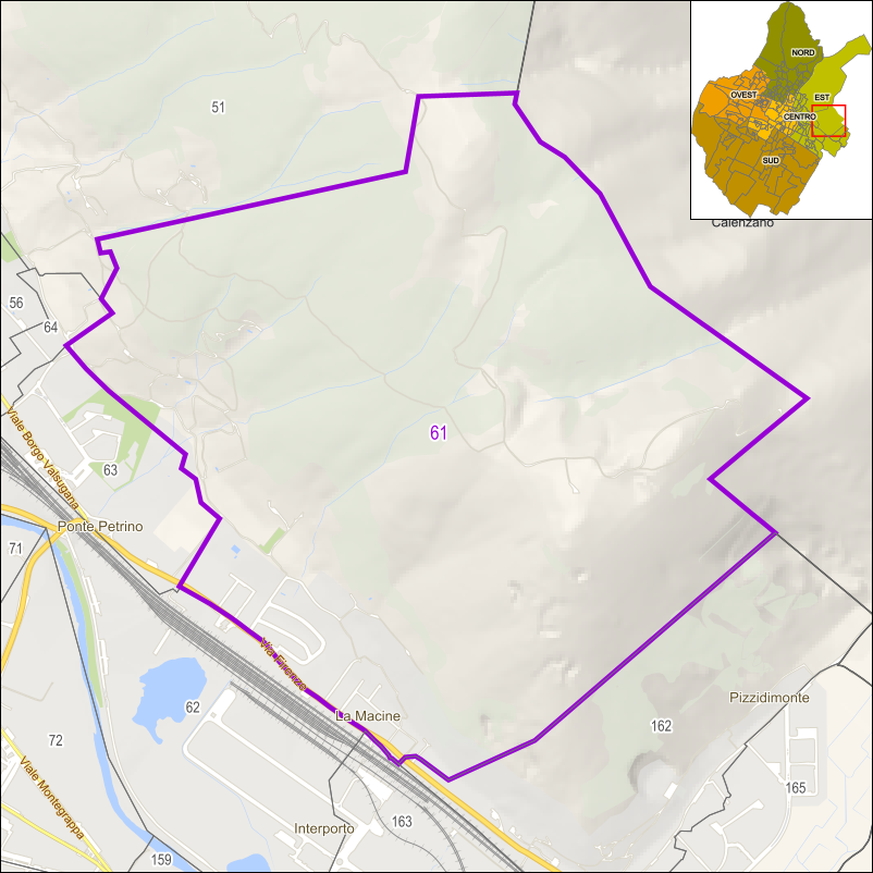 Perimetro della sezione 61