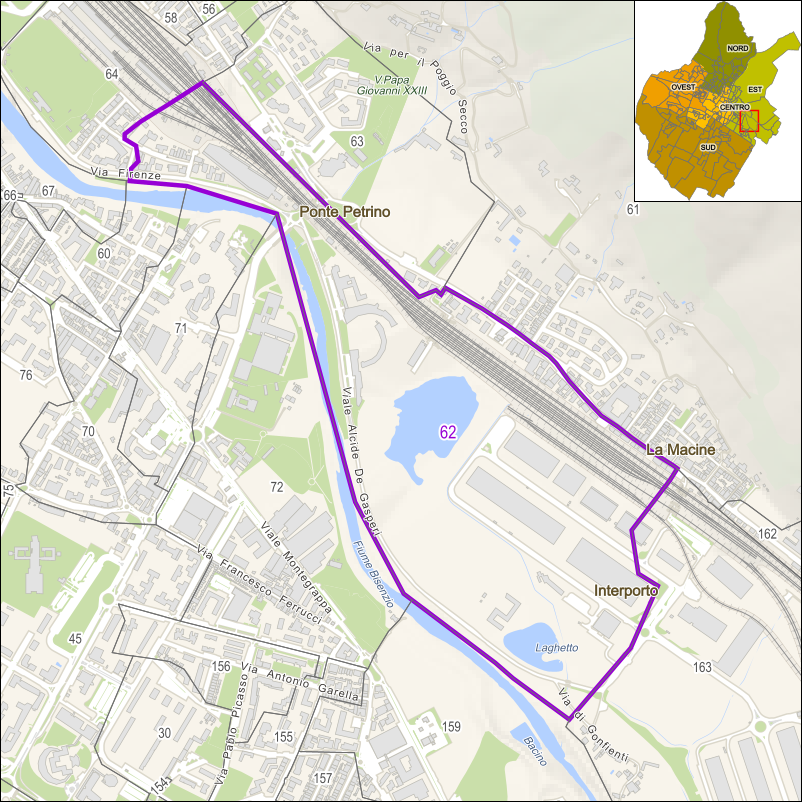 Perimetro della sezione 62