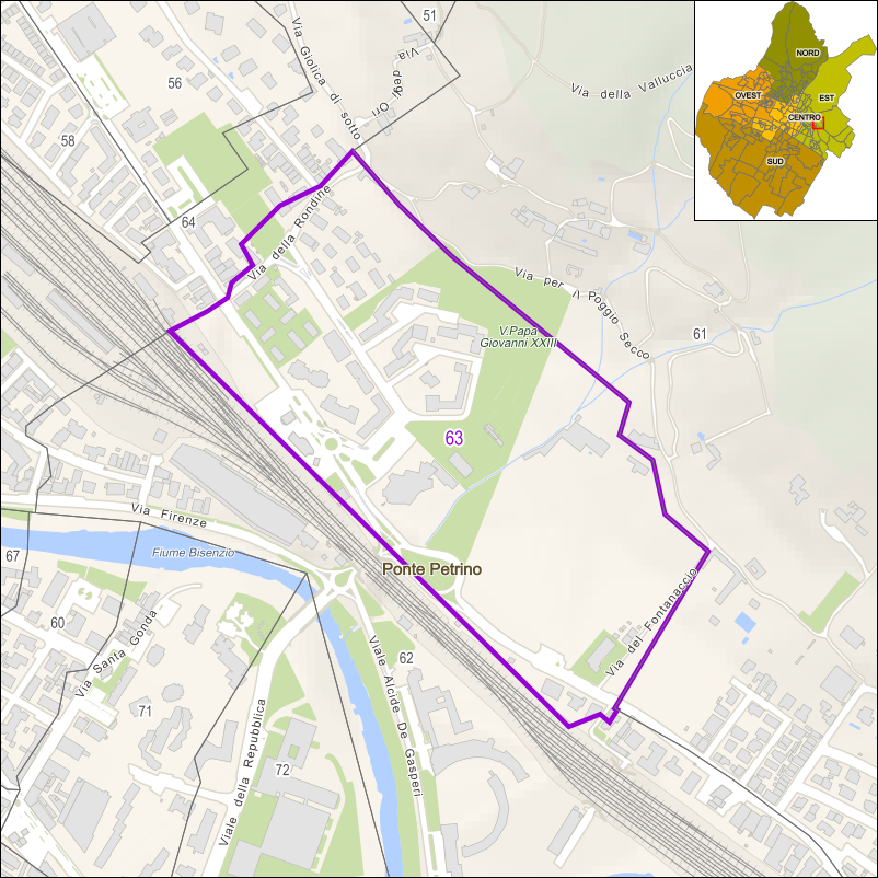 Perimetro della sezione 63